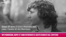 VIDEO Jim Morrison, dopo 37 anni ritrovato il busto rubato