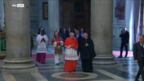 Papa Leone XIV in Basilica San Paolo fuori le Mura