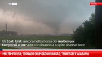 Maltempo Usa, tornado colpiscono Kansas, Tennessee e Alabama