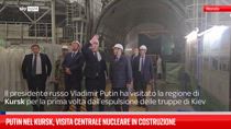 Putin nel Kursk, visita centrale nucleare in costruzione