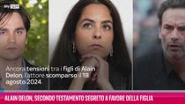 VIDEO Alain Delon, secondo testamento a favore della figlia