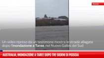 Australia, inondazione a Taree dopo tre giorni di pioggia