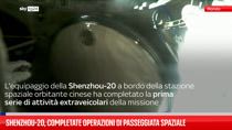 Shenzhou-20, completata la prima passeggiata spaziale