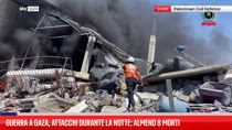Guerra a Gaza, attacchi durante la notte: almeno 8 morti