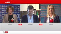 Timeline, gli exit poll delle elezioni comunali