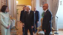 Mattarella riceve delegazione di Amref Health Africa Italia