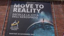 Roberta Metsola visita la Città dell'Aerospazio di Torino