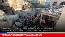 Guerra Gaza, saccheggiato magazzino aiuti Onu