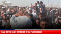 Gaza, aiuti a Rafah: distribuiti 8mila pacchi di cibo
