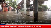 India, piogge torrenziali sommergono Guwahati e il lago Dal