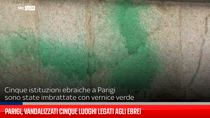 Parigi, vandalizzati cinque luoghi legati agli ebrei