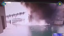 Ucraina, colpito un ponte in Crimea: l'esplosione