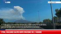 Etna, vulcano calmo dopo l'eruzione del 2 giugno