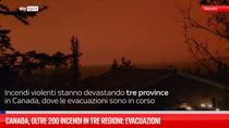 Canada, oltre 200 incendi in tre regioni: evacuazioni