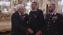 Mattarella riceve i vertici dell'Arma dei Carabinieri