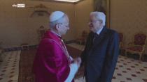 Sergio Mattarella, l'incontro con Papa Leone XIV in Vaticano