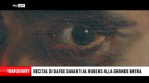 Trafugarte, Willem Dafoe legge Tinti davanti al Giuda di Rubens