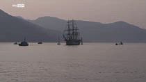 Amerigo Vespucci, tappa finale a Genova: presente Mattarella