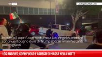 Los Angeles, coprifuoco e arresti di massa nella notte