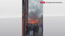 Irlanda del Nord, proteste anti-migranti a Ballymena