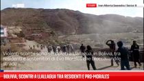 Bolivia, scontri a Llallagua tra residenti e pro-Morales