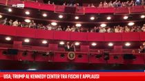 Usa, Trump al Kennedy Center tra fischi e applausi
