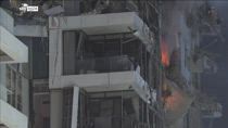 Missili dell'Iran su Israele, palazzi in fiamme a Tel Aviv
