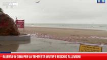 Allerta in Cina per la tempesta Wutip e rischio alluvioni