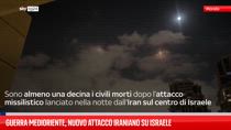 Guerra Medioriente, nuovo attacco iraniano su Israele