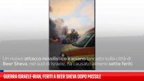 Guerra Israele-Iran, feriti a Beer Sheva dopo missile