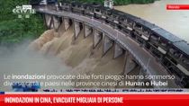 Inondazioni in Cina, evacuate migliaia di persone  