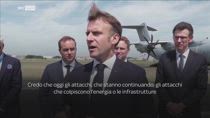 Israele-Iran, appello Macron contro attacchi sui civili