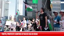 Tokyo, proteste contro attacco Usa in Iran