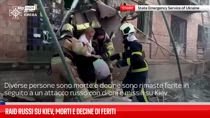 Raid russi su Kiev, morti e decine di feriti
