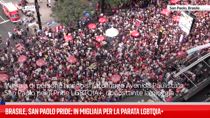 Brasile, San Paolo Pride: in migliaia per la parata LGBTQIA+