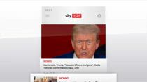 I titoli di Sky Tg24 del 24 giugno, edizione delle 8