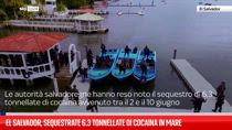 El Salvador, sequestrate 6.3 tonnellate di cocaina in mare