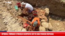 Umbria, fornace etrusca scoperta sotto una mansio romana