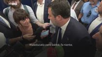 Salvini, l'incontro con Saviano al processo per diffamazione