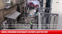 Napoli, esplosione in ristorante: un morto, quattro feriti