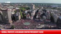 Serbia, proteste a Belgrado contro presidente Vucic