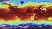 Caldo estremo, animazione Nasa mostra temperature
