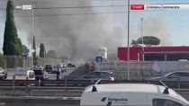 Esplosione a Roma in deposito benzina Gpl: diversi feriti