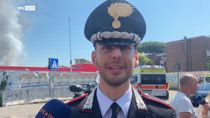 Esplosione Roma, Carabinieri: estratta persona viva da auto