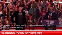 Usa, Musk lancia l’“America Party” contro Trump