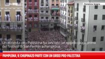 Pamplona, il Chupinazo parte con un grido pro-Palestina