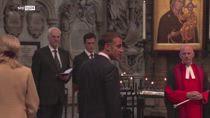 Londra, Macron e la moglie Brigitte in visita a Westminster