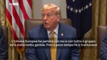 Trump: dazi, soddisfatto da comportamento UE