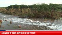 Alluvione in Texas: superate le 100 vittime
