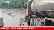 India, crolla ponte in Gujarat: almeno 10 morti